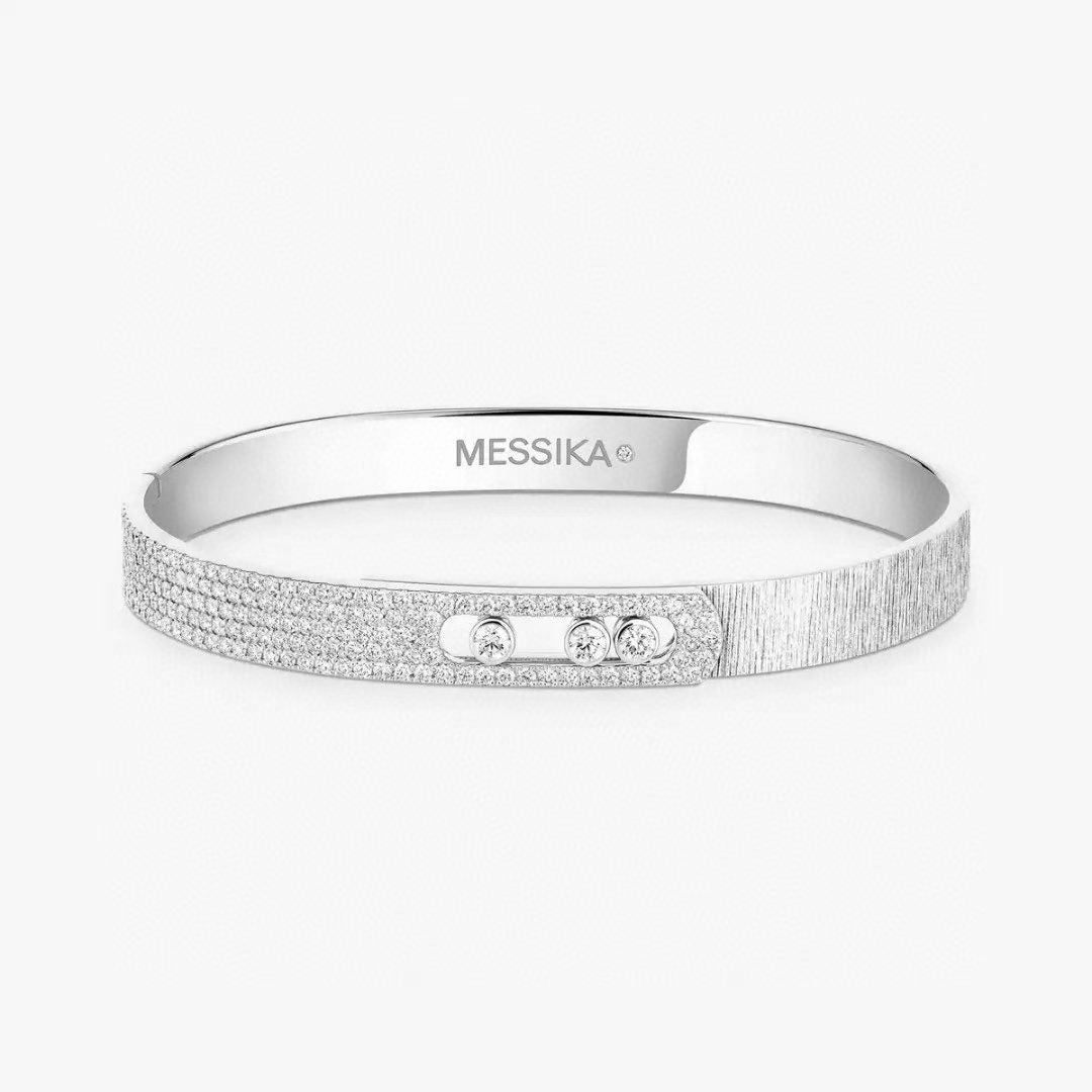 [Aura ] 2026 BRAND-NEW FROSTED BRACELET WITH DIAMONDS THREE COLORS