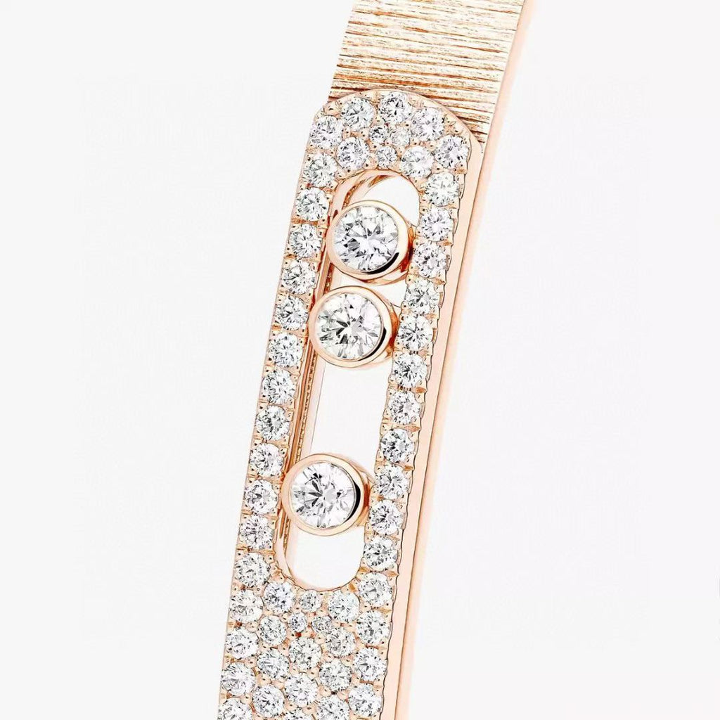 [Aura ] 2026 BRAND-NEW FROSTED BRACELET WITH DIAMONDS THREE COLORS