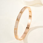 Aura LIEBESARMREIF 4,8MM DIAMANTBESETZT