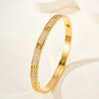 Aura LOVE BRACELET 4.8MM DIAMOND-PAVED