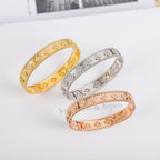 Aura CLOVER BRACELET 8MM DIAMONDS