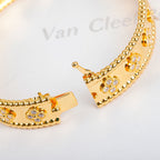 Aura CLOVER BRACELET 8MM DIAMONDS