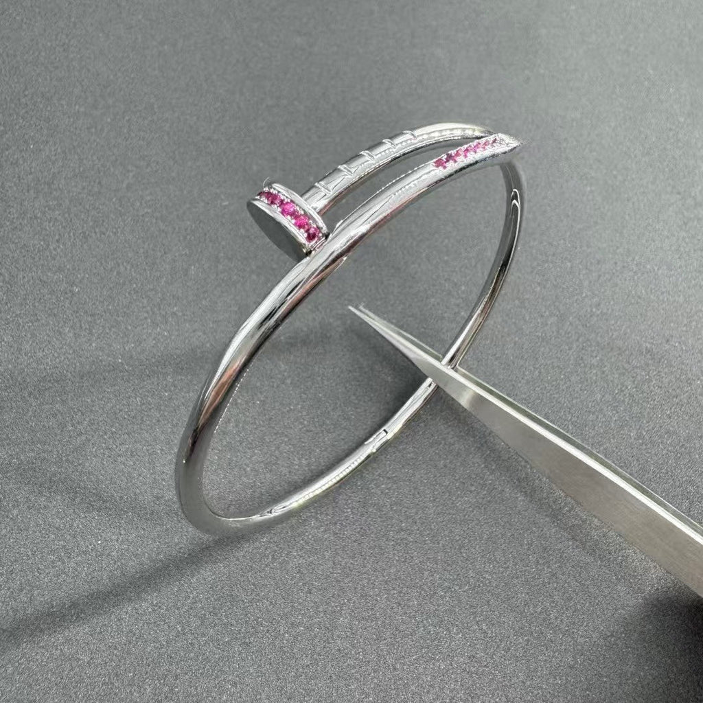 [Aura ] JUSTE BRACELET 2.5MM DIAMONDS NEW