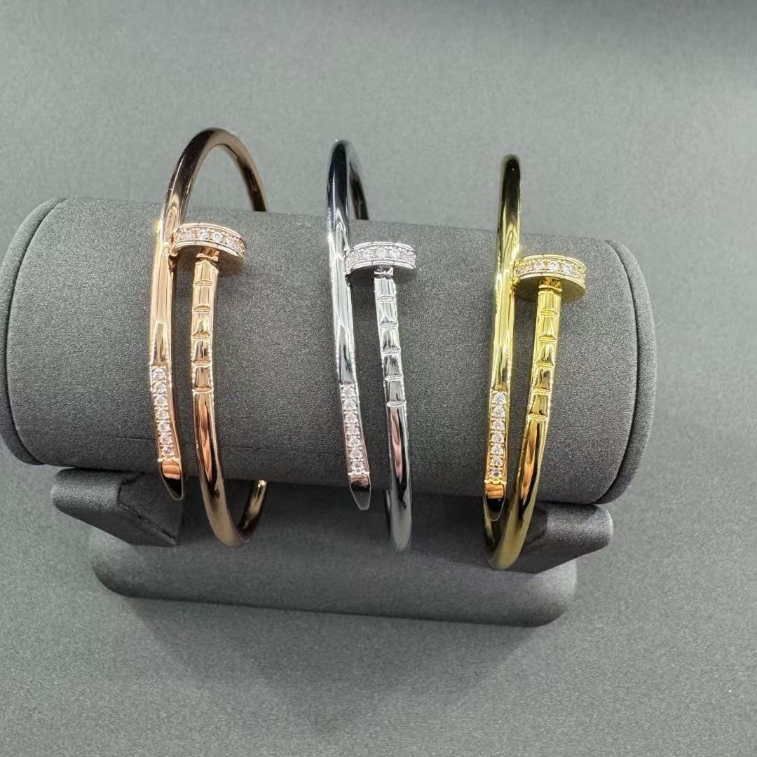 [Aura ] JUSTE BRACELET 2.5MM DIAMONDS NEW