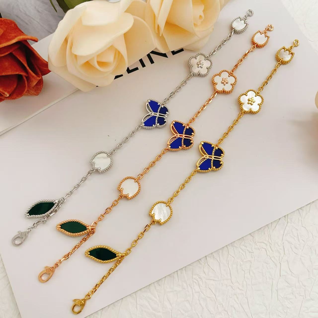 [Aura ] 2026 NEW SPRING LUCKY 5 MOTIF BRACELET