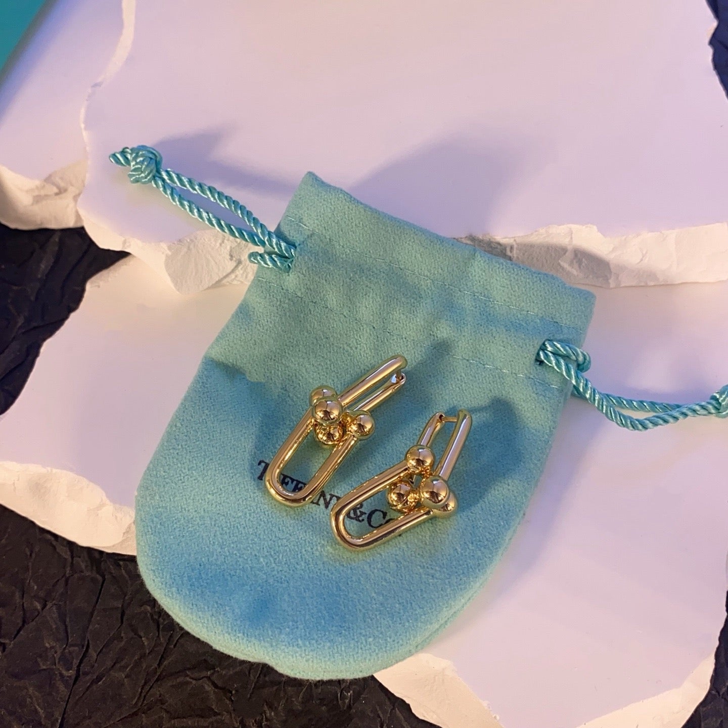 [Aura ] TF U-shaped earrings