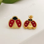 Aura LUCKY LADYBUG EARRINGS