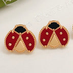 Aura LUCKY LADYBUG EARRINGS