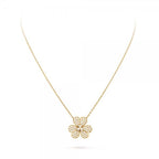 Aura FLOWER DIAMOND NECKLACE