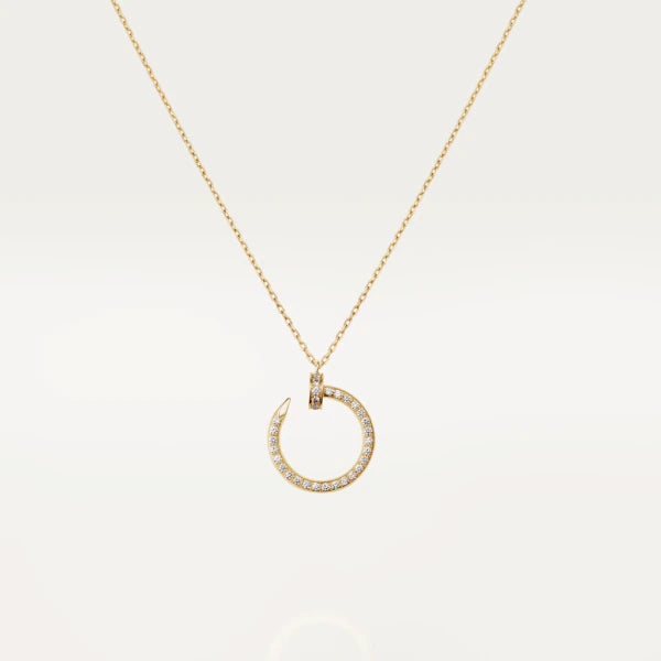 Aura JUSTE NECKLACE GOLD DIAMONDS