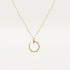 Aura JUSTE NECKLACE GOLD DIAMONDS