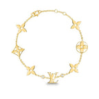 Aura STAR AND SUN 7 MOTIFS GOLD-ARMBAND