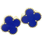 Aura CLOVER MINI 9.5MM TURQUOISE EARRINGS