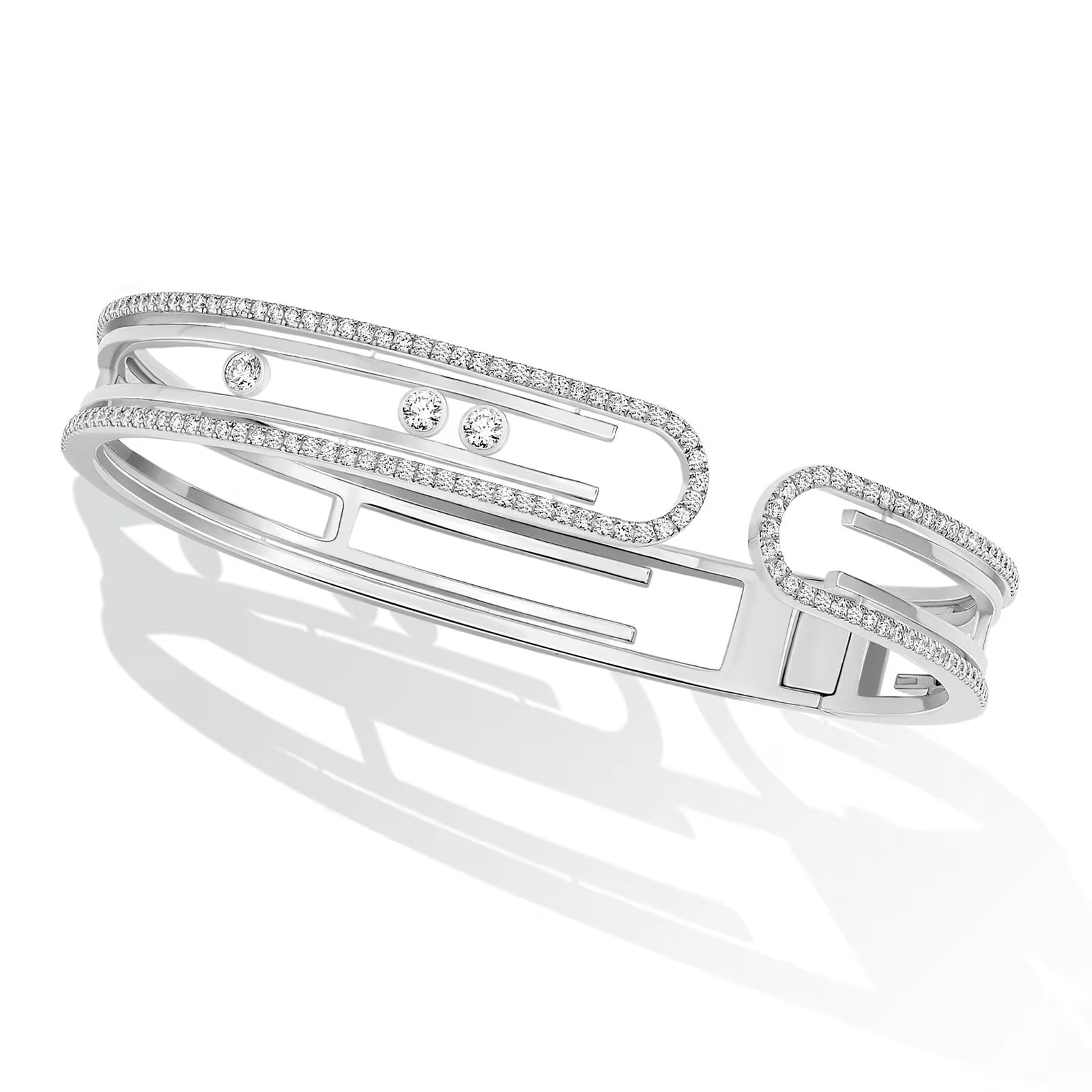 [Aura ] MOVE 10TH PAVED DIAMOND BRACELET