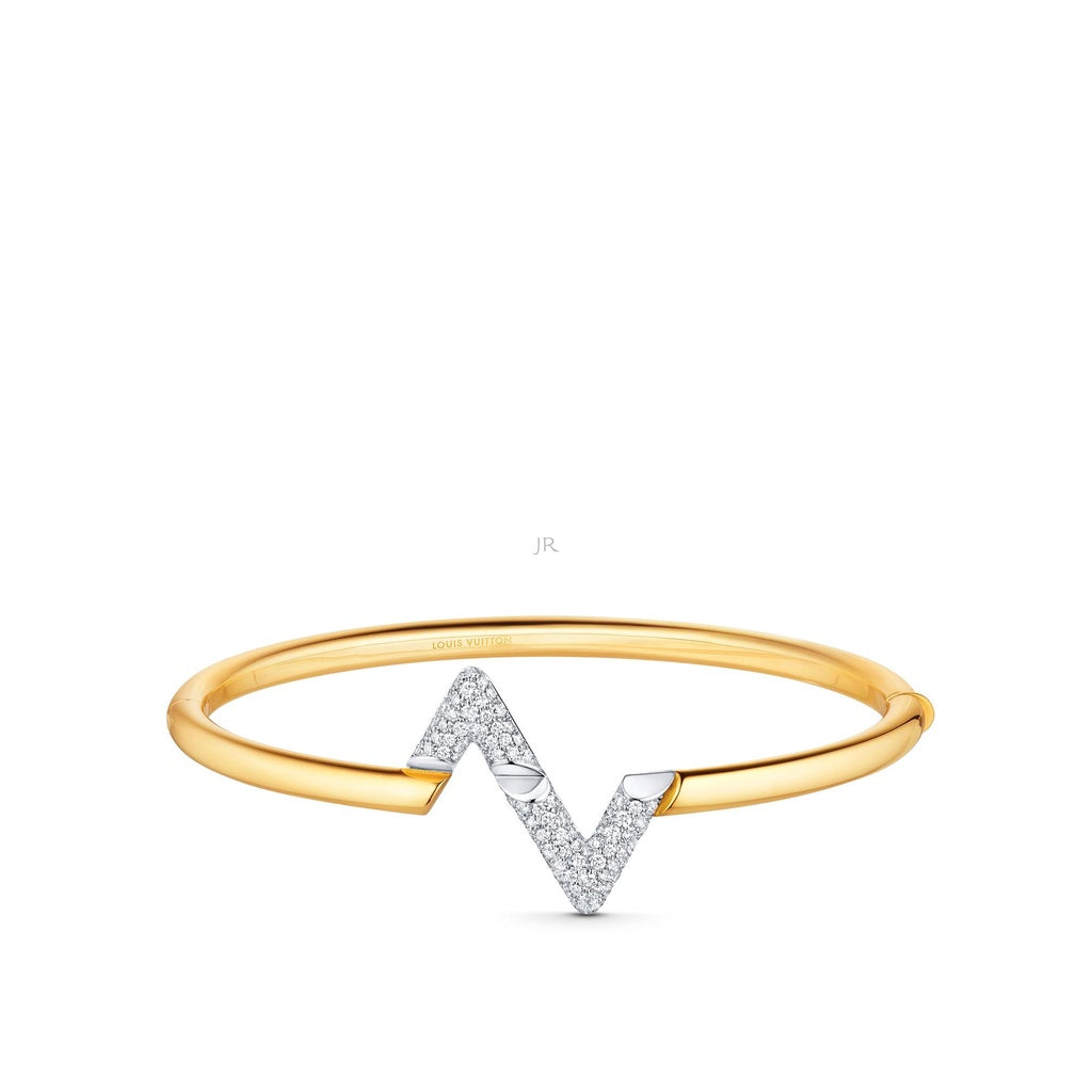 Aura VOLTE UPSIDE DOWN GOLD DIAMOND ARMBAND