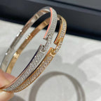 Aura LIENS VIDENCE DIAMOND PAVED BRACELET