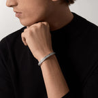 Aura LOVE BRACELET 6.1MM DIAMOND-PAVED 10 BIG DIAMONDS
