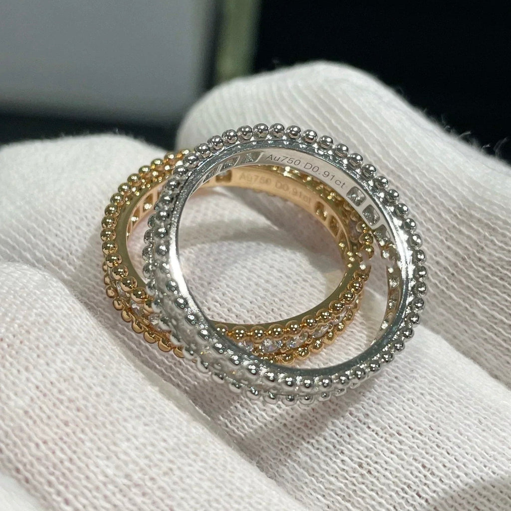 Aura PERLEE DIAMANT ROSEGOLD RING