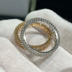 Aura PERLEE DIAMANT ROSEGOLD RING