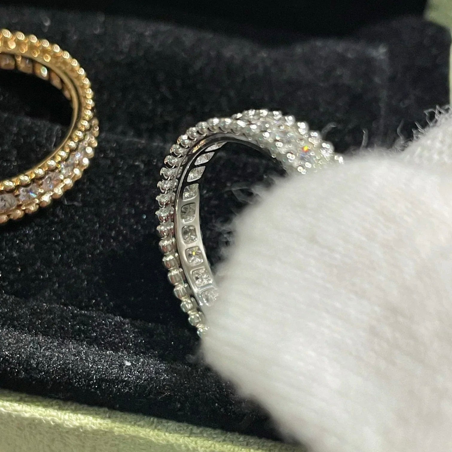 Aura PERLEE DIAMOND ROSE GOLD RING