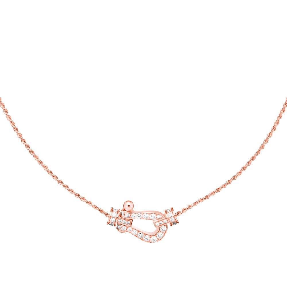 Aura FORCE 10 HALSKETTE MIT ROSÉGOLD UND DIAMANTEN