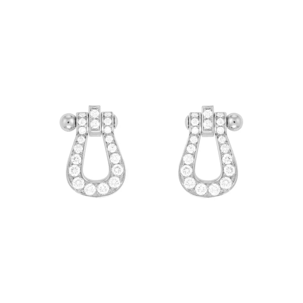 Aura FORCE 10 FULL DIAMOND STUD EARRINGS MINI MODELL