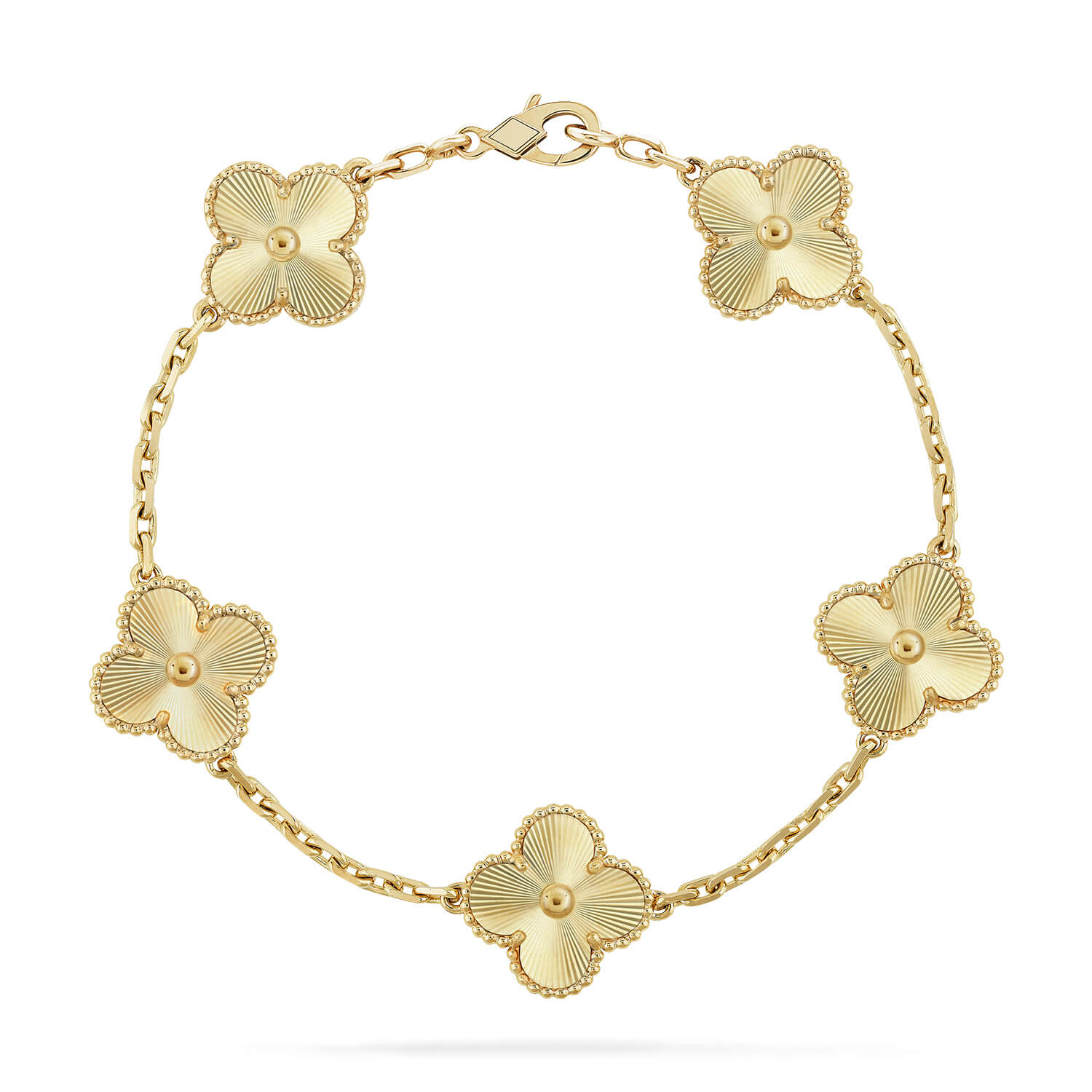 [Aura ]New  CLOVER 5 MOTIF LASER BRACELET COLLECTION