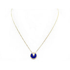 Aura AMULETTE ROSE GOLD AGATE NECKLACE
