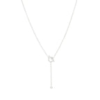 Aura FINESSE SILBER DIAMANTEN HALSKETTE
