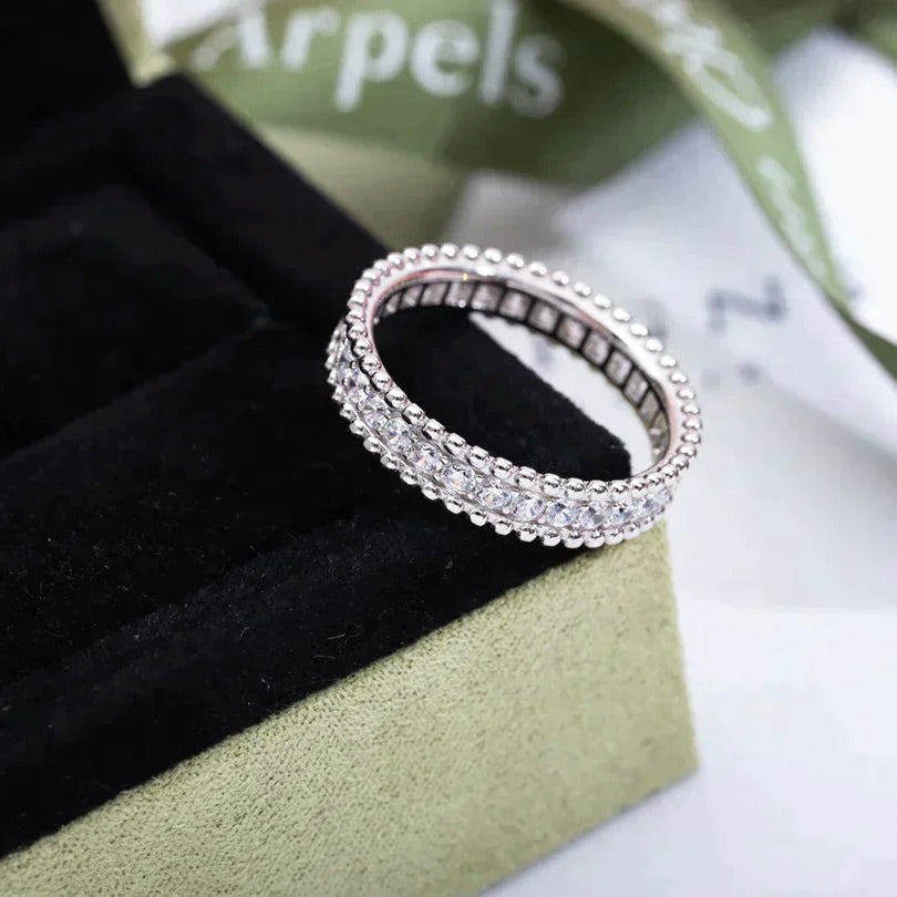 Aura PERLEE DIAMOND SILVER RING