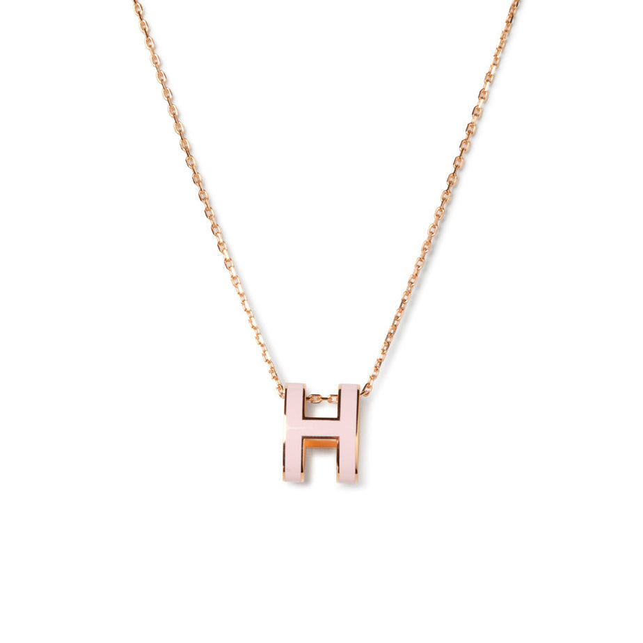 Aura POP H PEDANT PINK GOLD