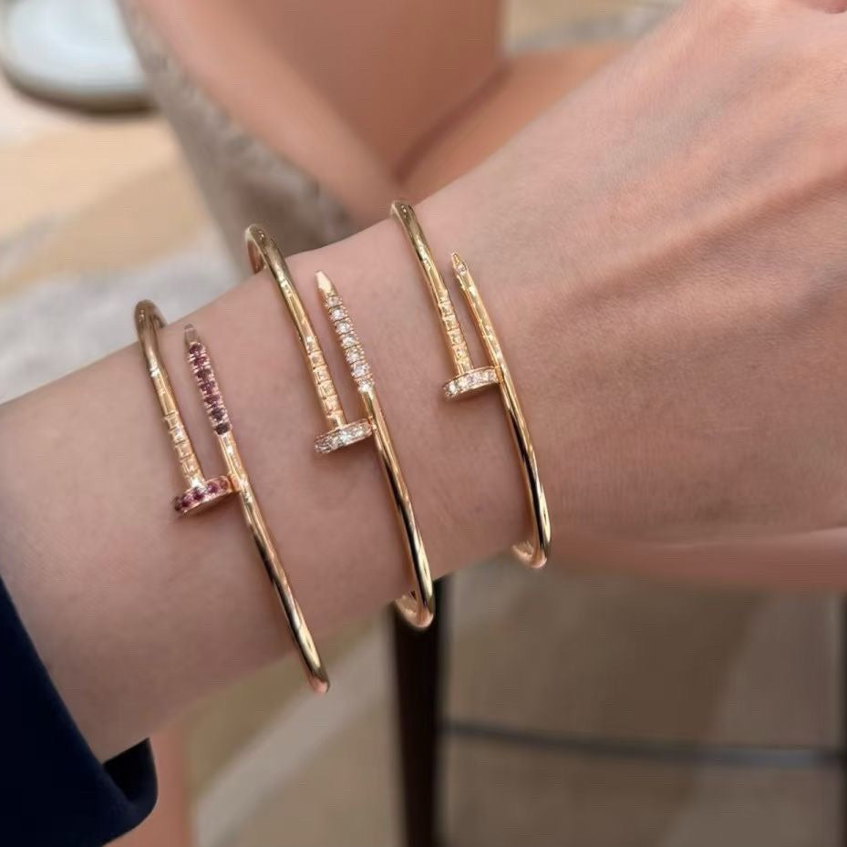 [Aura ] JUSTE BRACELET 2.5MM DIAMONDS NEW