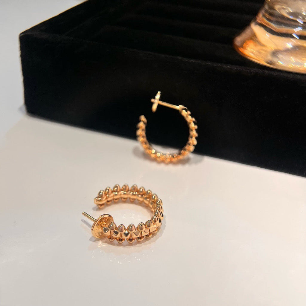 Aura CLASH SMALL HOOP EARRINGS