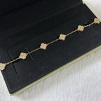 [Aura ]New CLOVER 6 MOTIF DIAMOND BRACELET