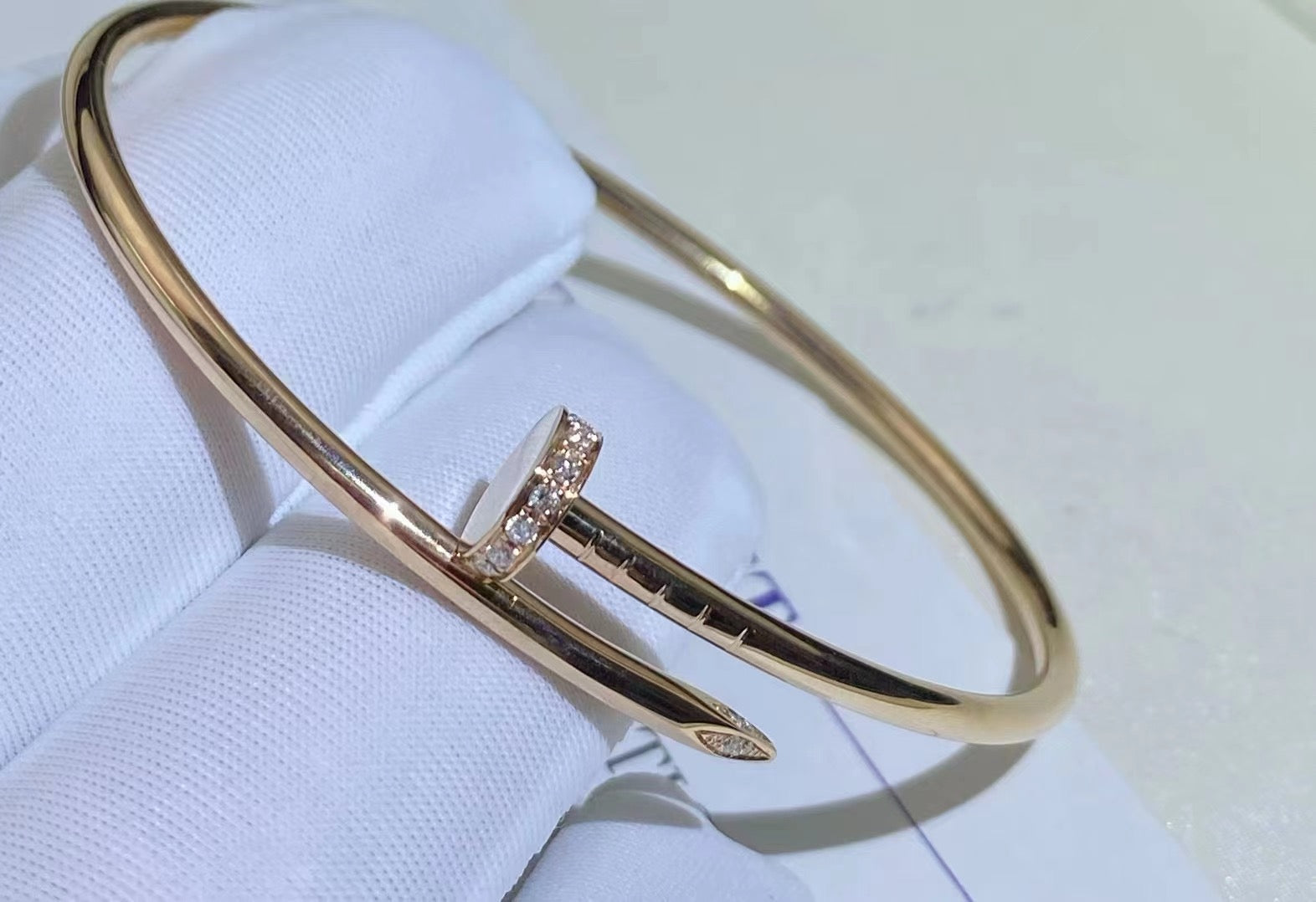 Aura JUSTE BRACELET 2.5MM DIAMONDS