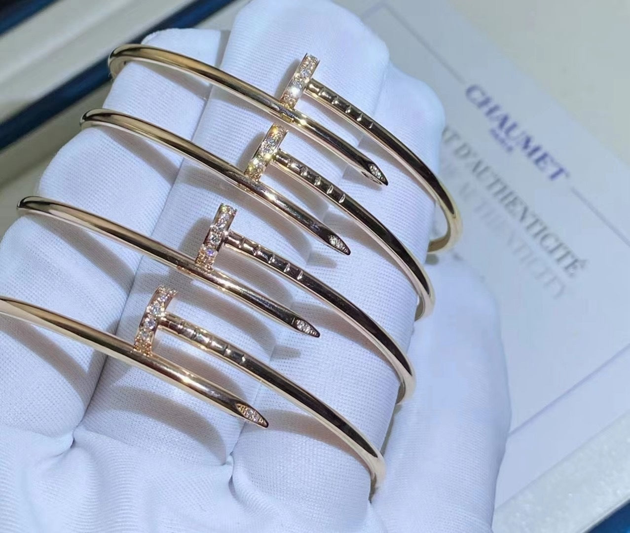 Aura JUSTE BRACELET 2.5MM DIAMONDS