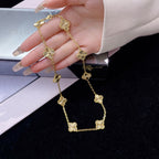Aura CLOVER 10 MOTIFS LASER NECKLACE