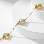 Aura CLOVER 10 MOTIFS LASER NECKLACE
