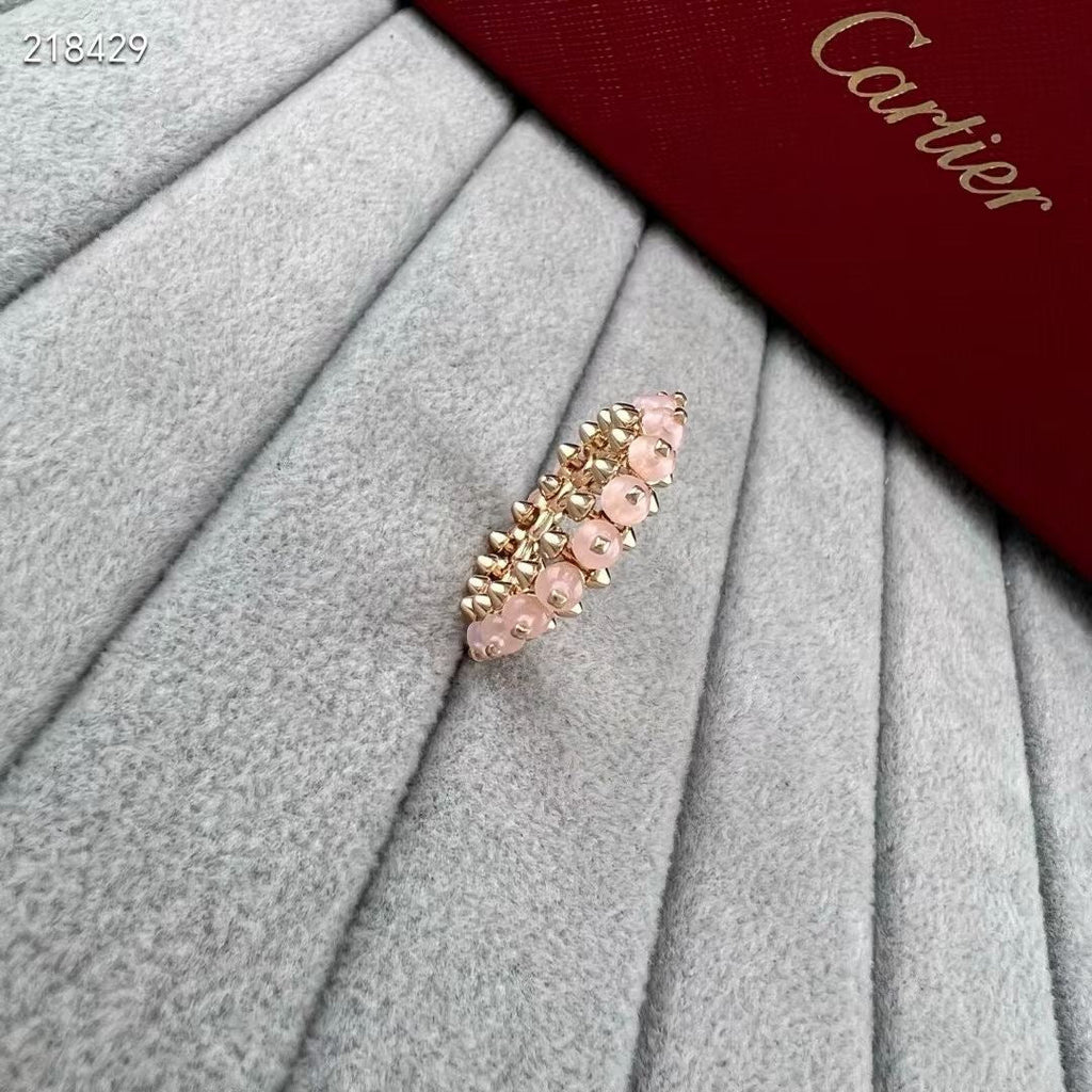 [Aura ] CLASH NEW COLORED GEMSTONE RING