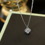 Aura CLOVER MINI 9,5MM ANHÄNGER DIAMANTENHALSKETTE