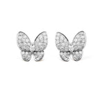 Aura BUTTERFLY ALL DIAMOND EARRINGS