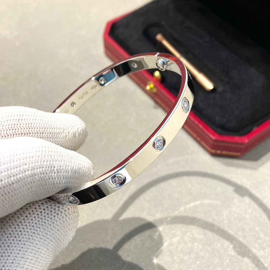 Aura LOVE BRACELET 6.1MM 10 DIAMONDS