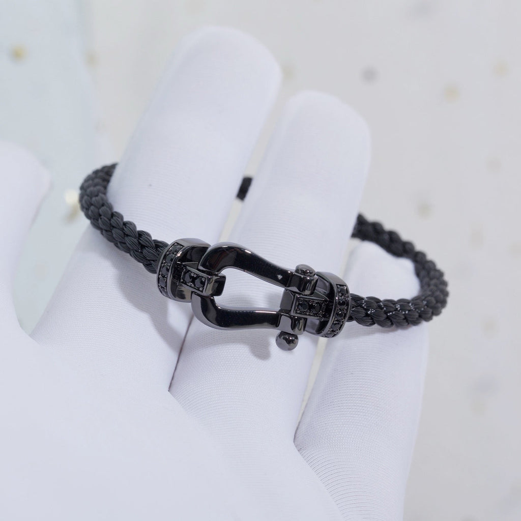 Aura FORCE LARGE SERIES HUFEISEN SCHWARZES SAMURAI ARMBAND