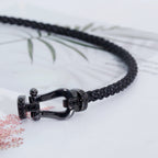Aura FORCE LARGE SERIES HUFEISEN SCHWARZES SAMURAI ARMBAND