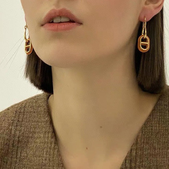 Aura HM O'MAILLON GOLD OHRRINGE
