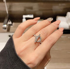 Aura ECHAPPEE RING SILBER DIAMANT