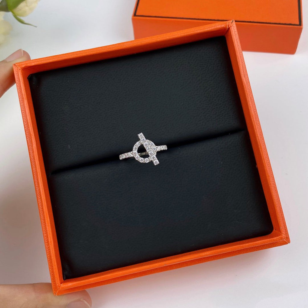 Aura ECHAPPEE RING SILBER DIAMANT