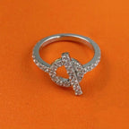 Aura ECHAPPEE RING SILBER DIAMANT