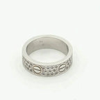 Aura LOVE RING 5.5MM DIAMONDS PAVED