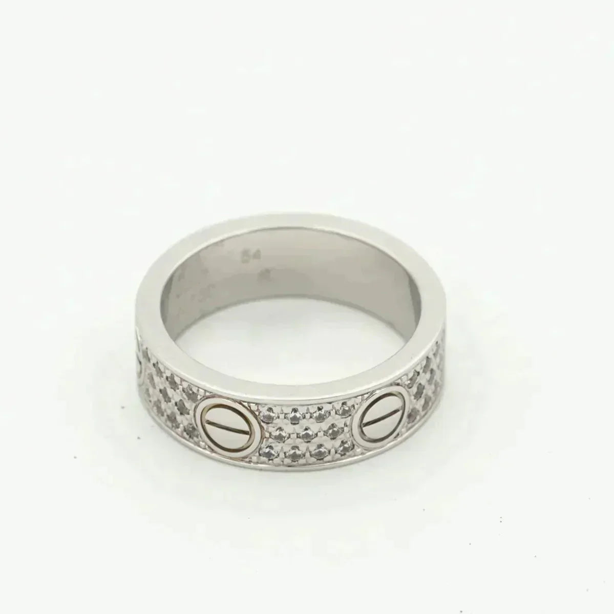 Aura LOVE RING 5.5MM DIAMONDS PAVED